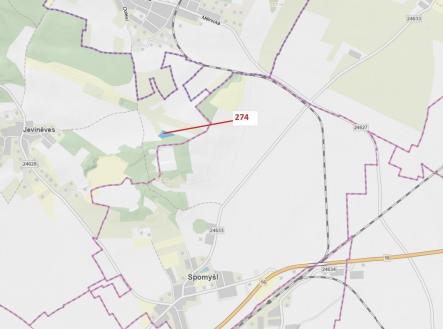 Prodej pozemku, les, 4 557 m²