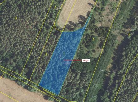 Prodej pozemku, les, 7 060 m²