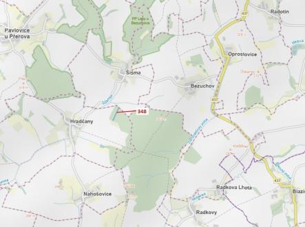 Prodej pozemku, les, 6 360 m²