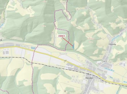 Prodej pozemku, les, 2 626 m²