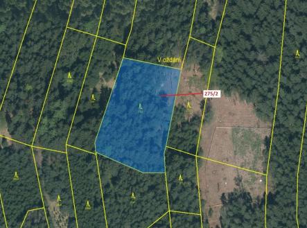 Prodej pozemku, les, 4 568 m²