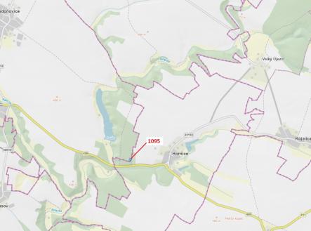 Prodej pozemku, les, 1 427 m²