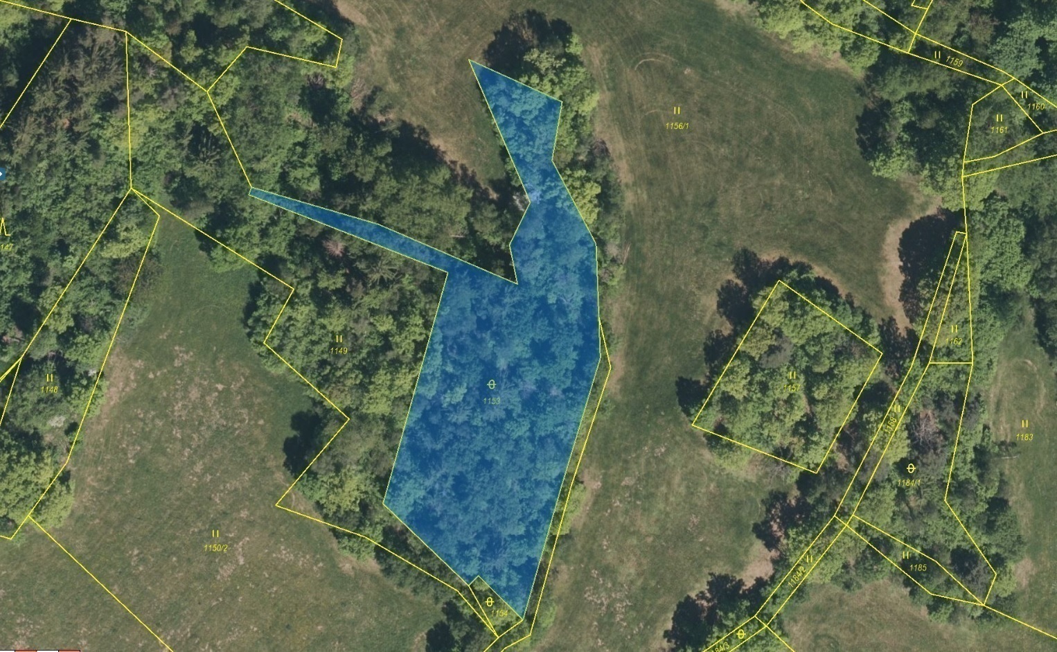 Ostatní plocha o výměře 3813 m2, podíl 1/1, katastrální území Setěchovice, obec Zálezly, obec s rozš