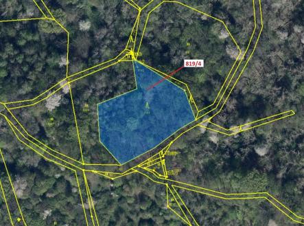 Prodej pozemku, les, 2 875 m²