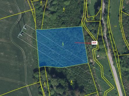 Prodej pozemku, les, 4 766 m²