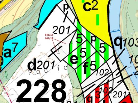 Prodej pozemku, les, 1 958 m²