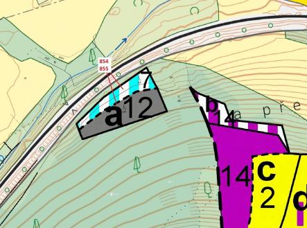 Prodej pozemku, les, 2 561 m²