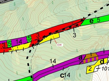 Prodej pozemku, les, 1 636 m²