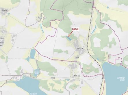 Prodej pozemku, les, 4 872 m²