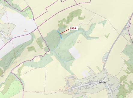 Prodej pozemku, les, 1 160 m²