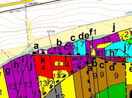 Prodej pozemku, les, 2 071 m²