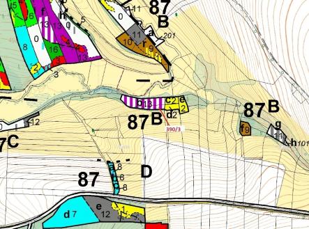 Prodej pozemku, les, 1 011 m²