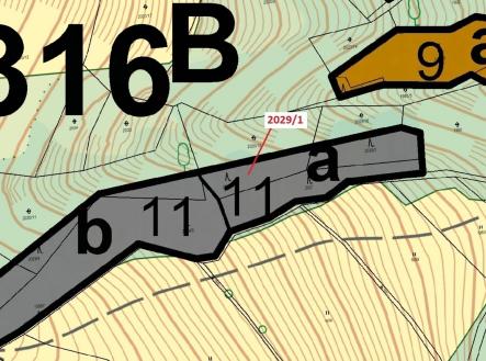 Prodej pozemku, les, 680 m²