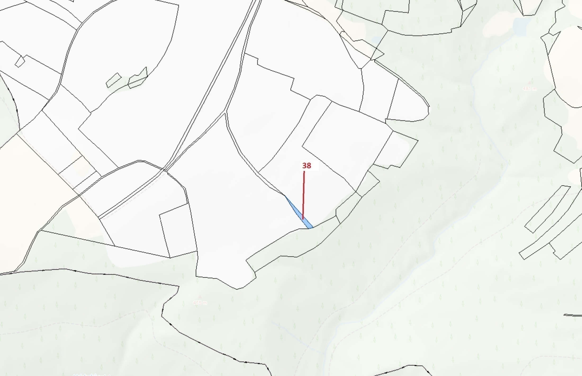 Orná půda o výměře 468 m2, podíl 1/1, katastrální území Vysočany u Manětína, obec Manětín, obec s ro