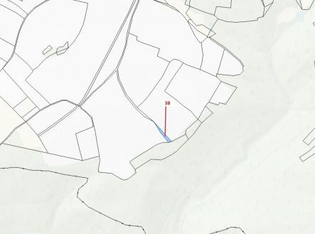 Prodej pozemku, les, 489 m²