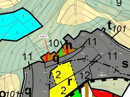 Prodej pozemku, les, 1 781 m²