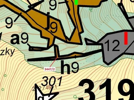 Prodej pozemku, les, 550 m²