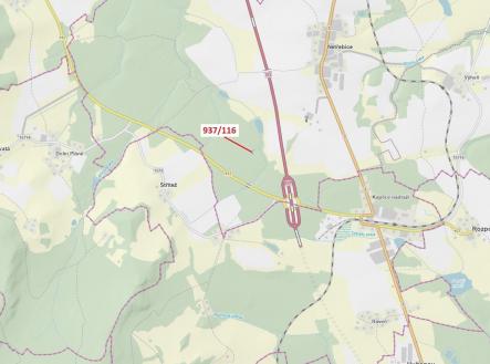 Prodej pozemku, les, 295 m²