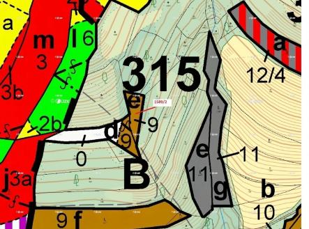 Prodej pozemku, les, 910 m²