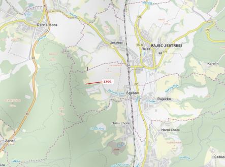 Prodej pozemku, les, 114 m²