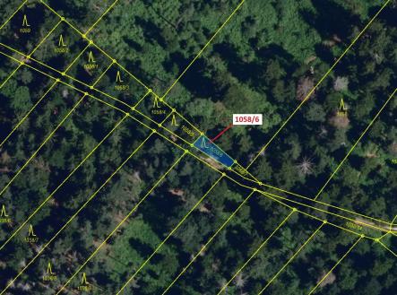 Prodej pozemku, les, 77 m²