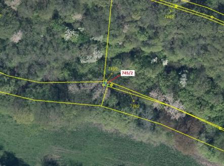 Prodej pozemku, les, 5 m²