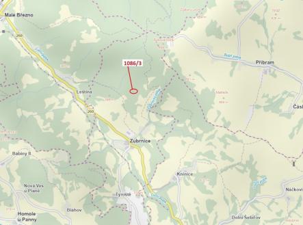 Prodej pozemku, les, 18 m²