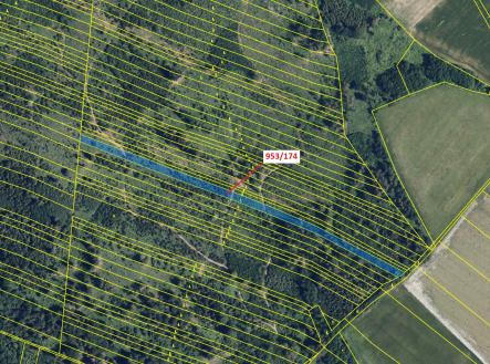 Prodej pozemku, les, 6 275 m²