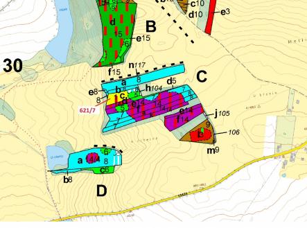 Prodej pozemku, les, 3 603 m²