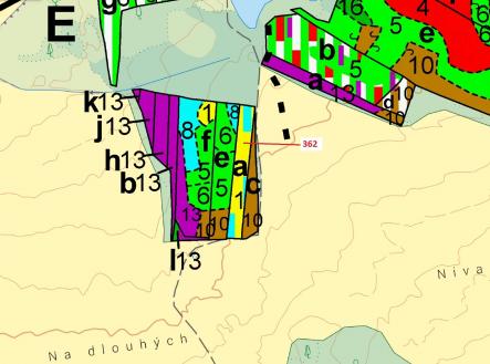Prodej pozemku, les, 2 498 m²