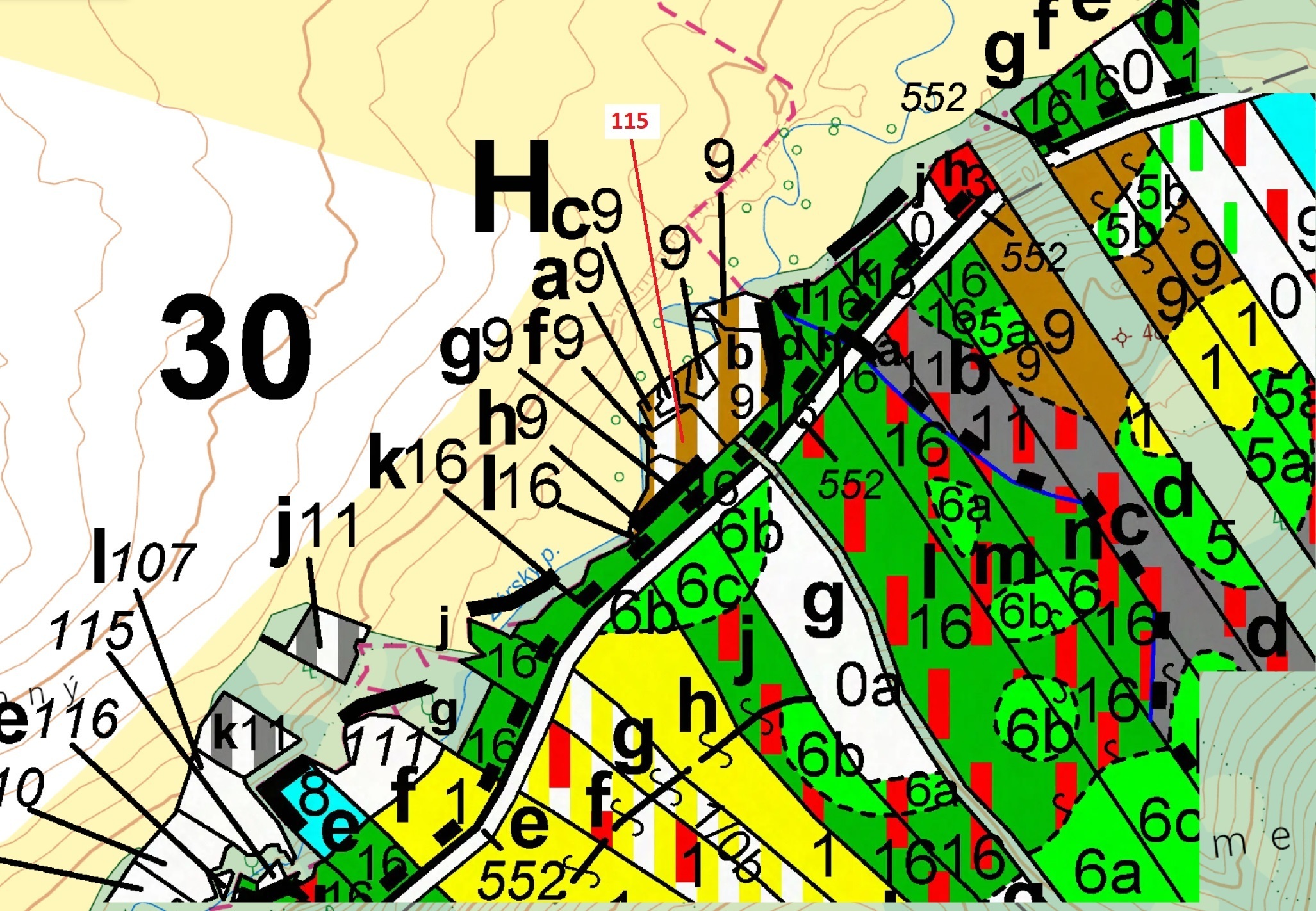Lesní pozemek o výměře 590 m2, podíl 1/1, katastrální území Bukvice u Trhových Svinů, obec Trhové Sv