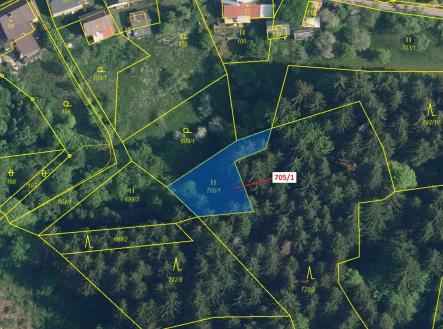 Prodej pozemku, trvalý travní porost, 438 m²