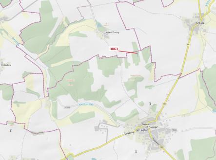 Prodej pozemku, les, 703 m²