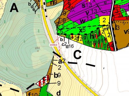 Prodej pozemku, les, 90 m²