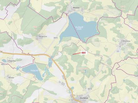 Prodej pozemku, les, 90 m²