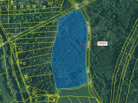 Prodej pozemku, les, 34 065 m²