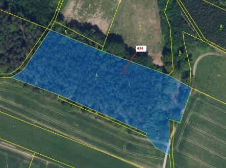 Prodej pozemku, les, 15 378 m²