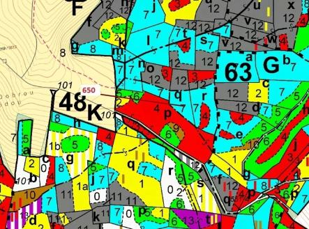Prodej pozemku, les, 3 688 m²