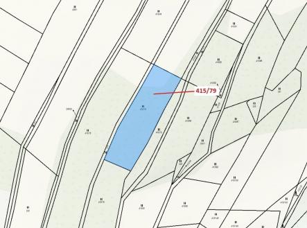 Prodej pozemku, trvalý travní porost, 2 523 m²