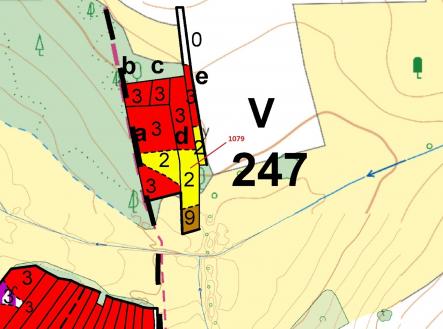 Prodej pozemku, les, 5 041 m²