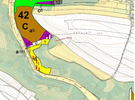 Prodej pozemku, les, 4 432 m²