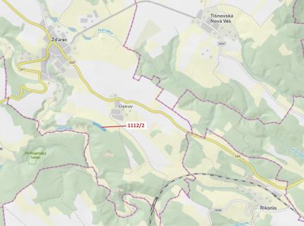 Prodej pozemku, les, 5 233 m²