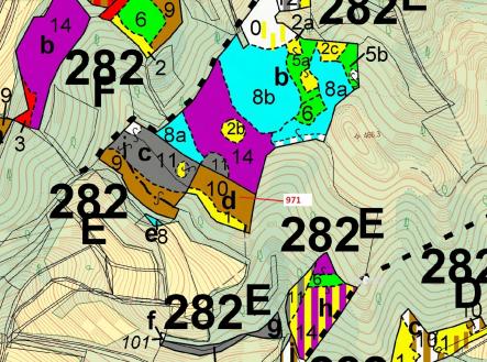 Prodej pozemku, les, 4 308 m²