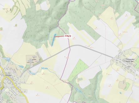 Prodej pozemku, les, 3 169 m²