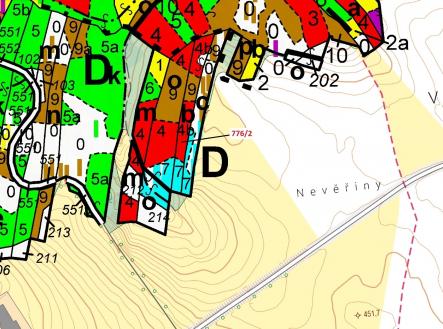 Prodej pozemku, les, 3 169 m²