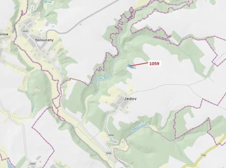 Prodej pozemku, les, 3 646 m²