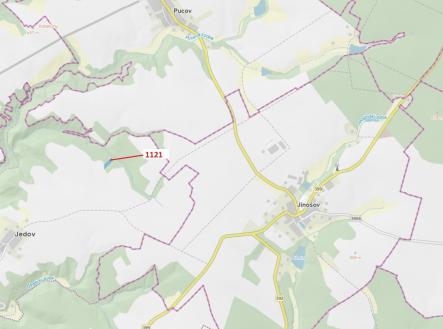 Prodej pozemku, les, 2 998 m²