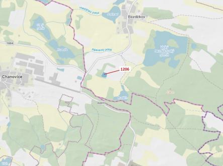 Prodej pozemku, les, 3 718 m²