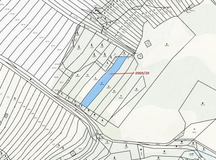 Prodej pozemku, les, 1 130 m²