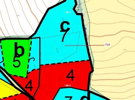 Prodej pozemku, les, 2 850 m²